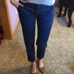 Navy J. Crew dress pants
